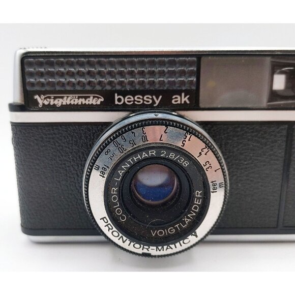 Vintage VOIGTLANDER BESSY AK film camera  West Germany - Picture 2 of 9